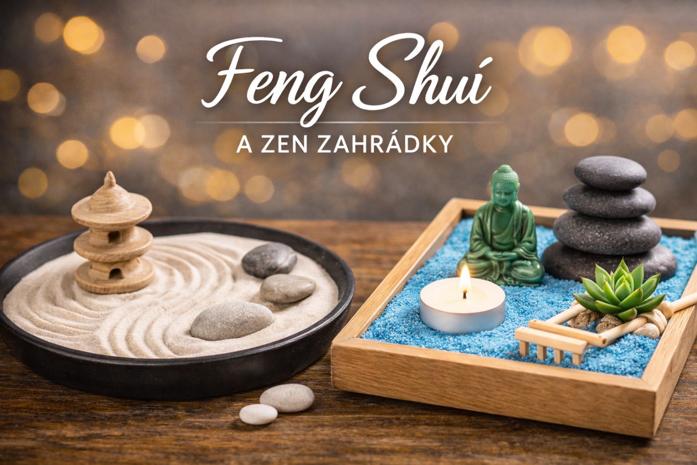 dekoracni pisek feng shui a zen zahradky